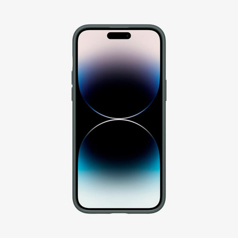ACS04766 - iPhone 14 Pro Max Case Thin Fit in black showing the back